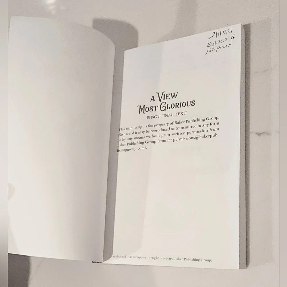BOGO A View Most Glorious Book by Regina Scott Paperback Book